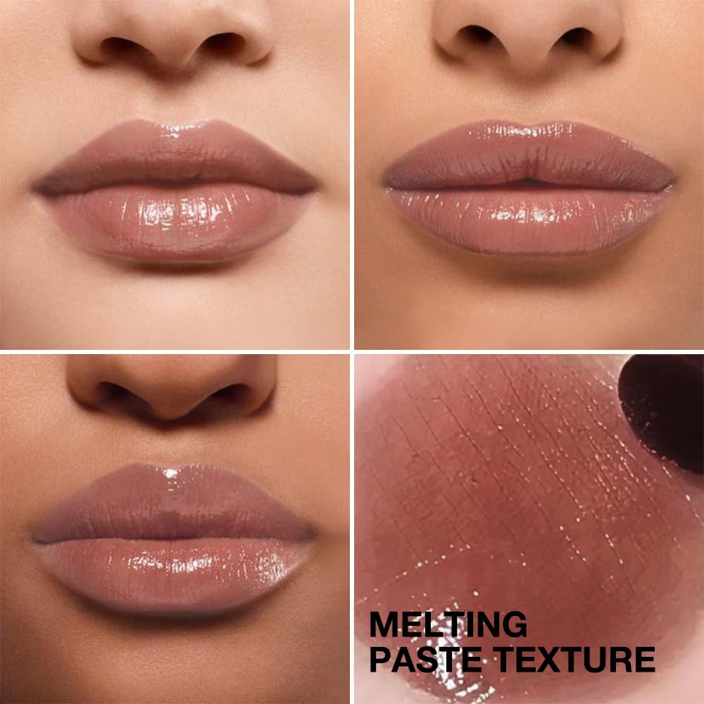 FeiCuiYun lip balm close-up texture reveals feather-light feel