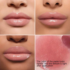 FeiCuiYun lip balm packaging detail in black and pink