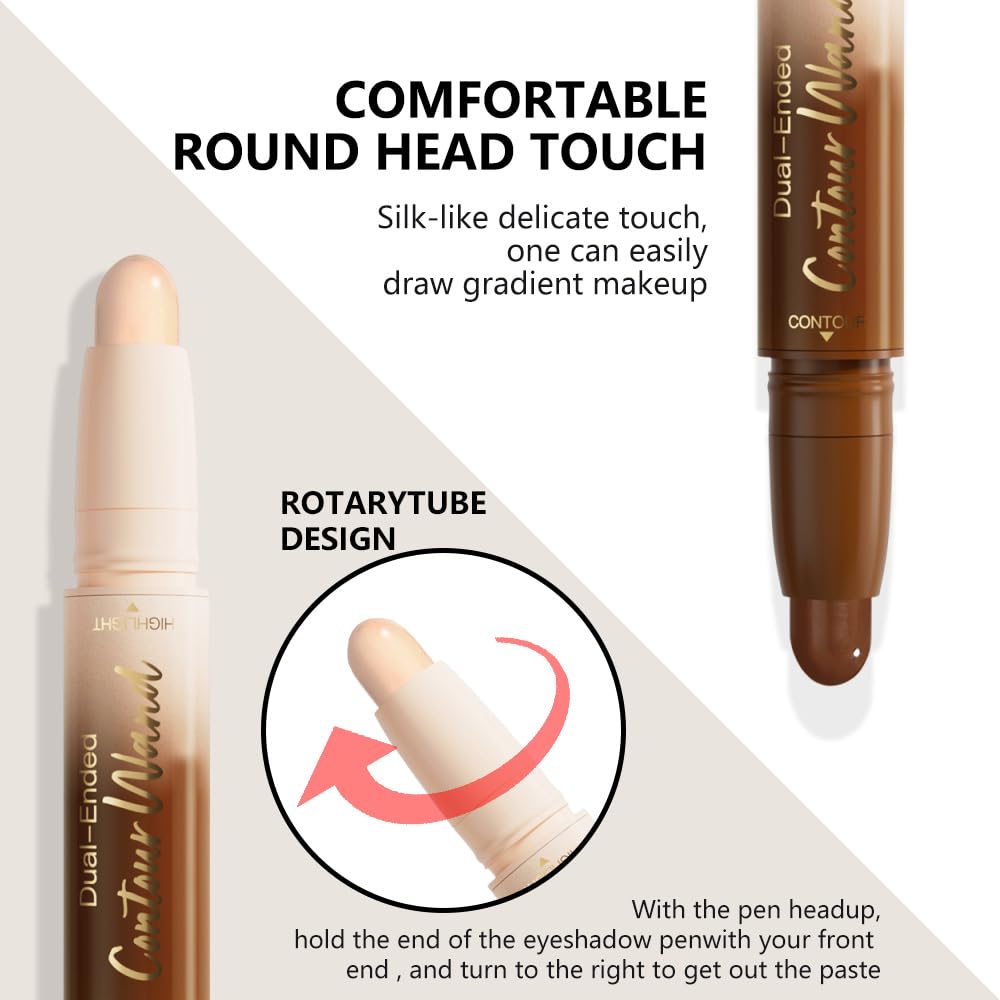 FeiCuiYun highlighter shade brightens cheekbones and brow bone for radiant daytime glow.