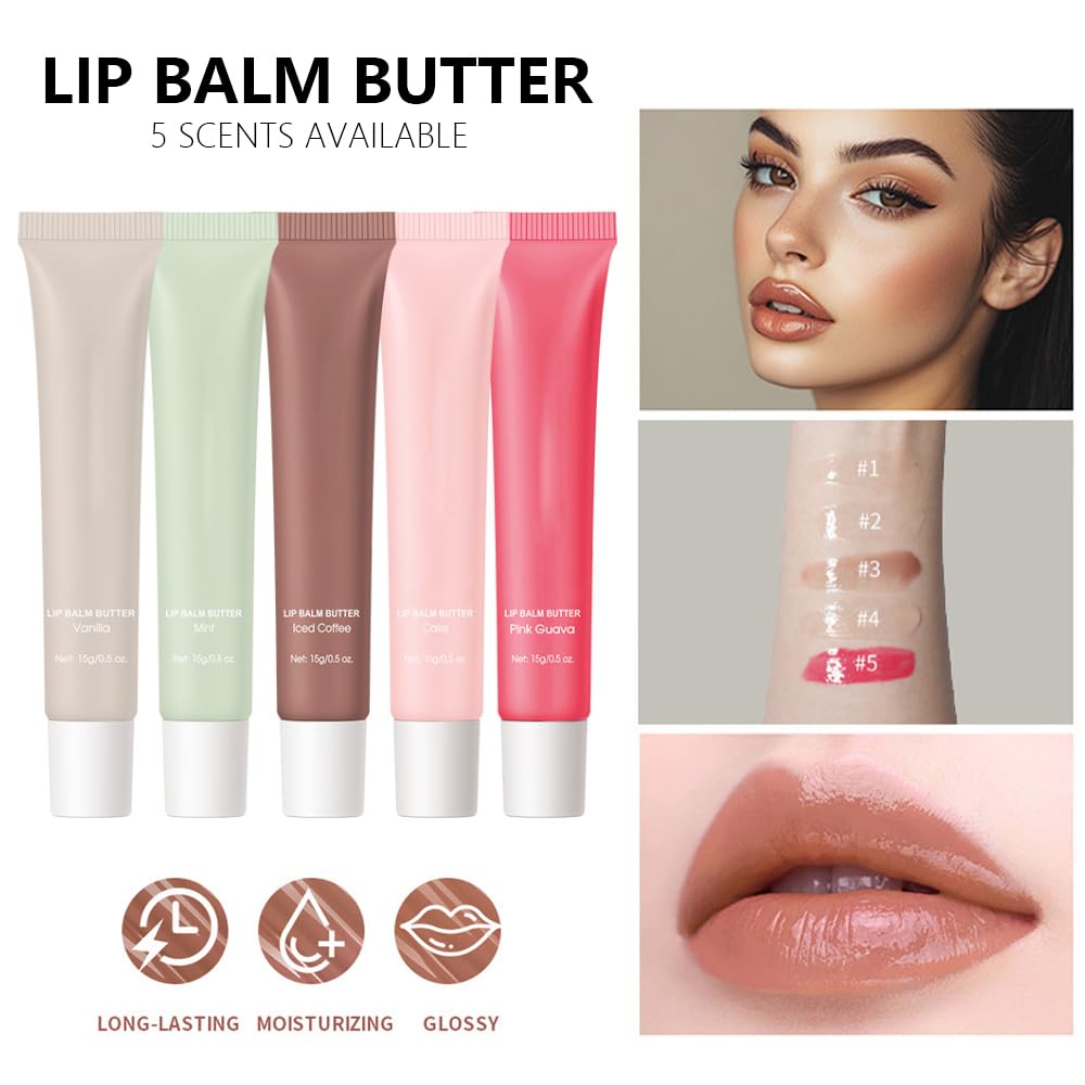 Lip swatch reveals sheer tint and daily hydration with FeiCuiYun.