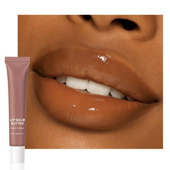 FeiCuiYun Lip Butter Iced Coffee tube provides instant hydration and gloss.