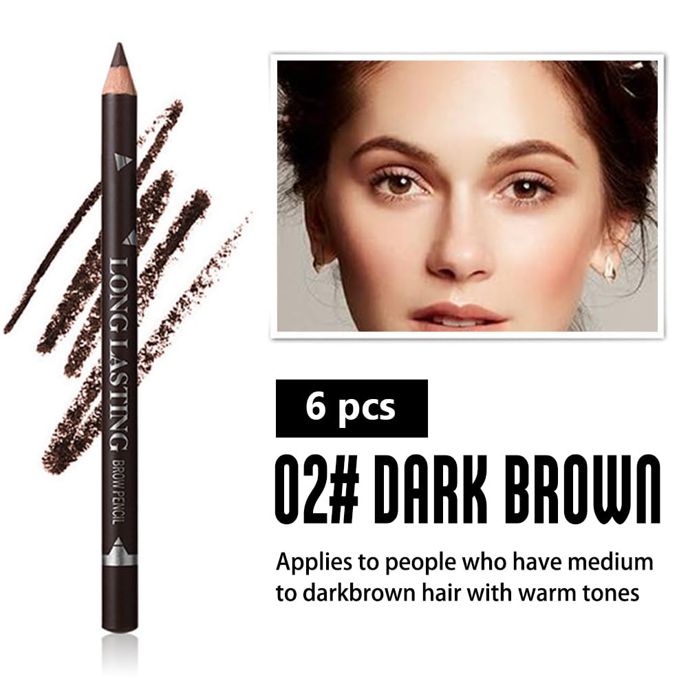 FeiCuiYun wooden-core pencil enables precise brow shaping