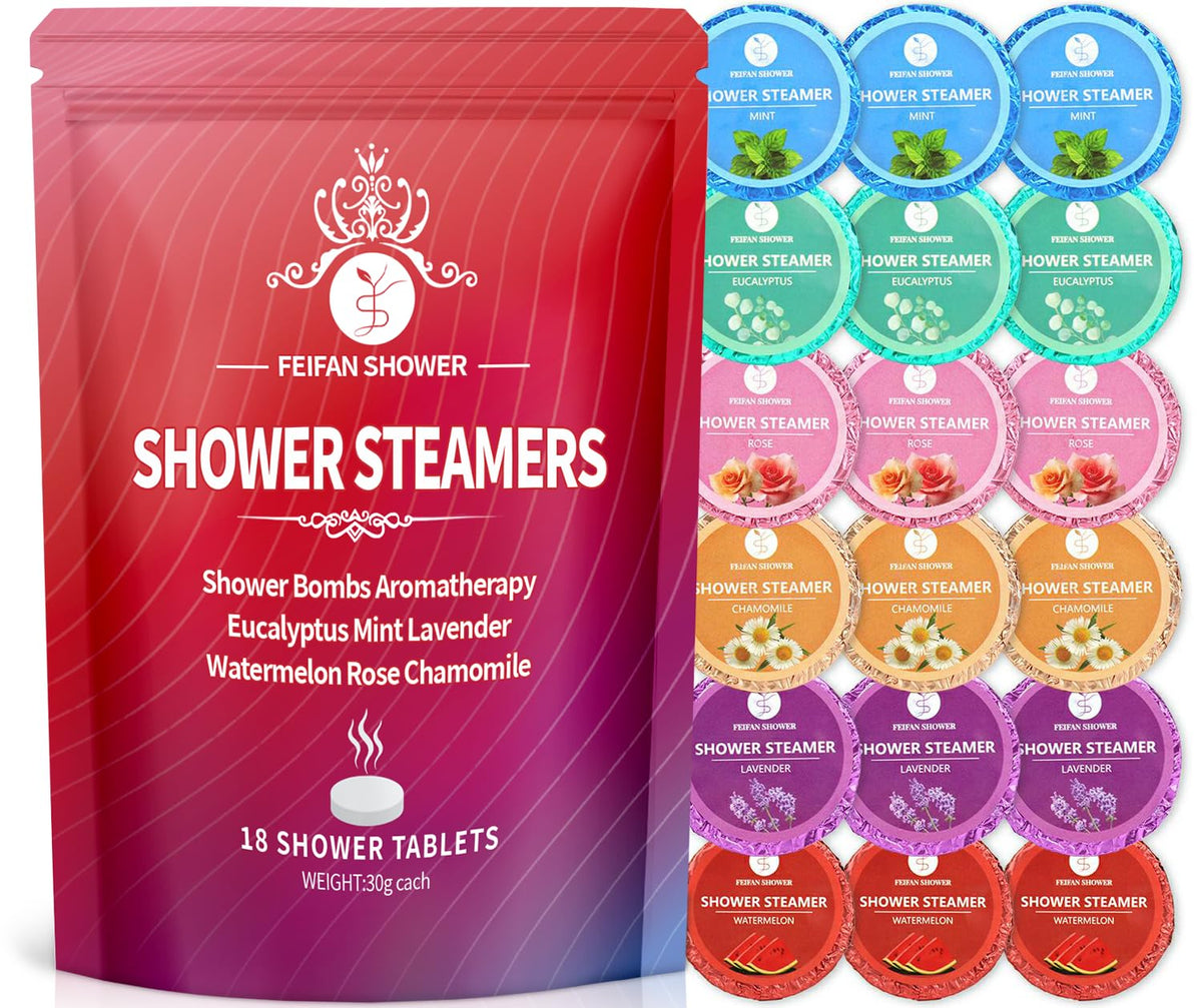 FEIFAN SHOWER bomba de lavanda para ducha, promueve relajación y bienestar.