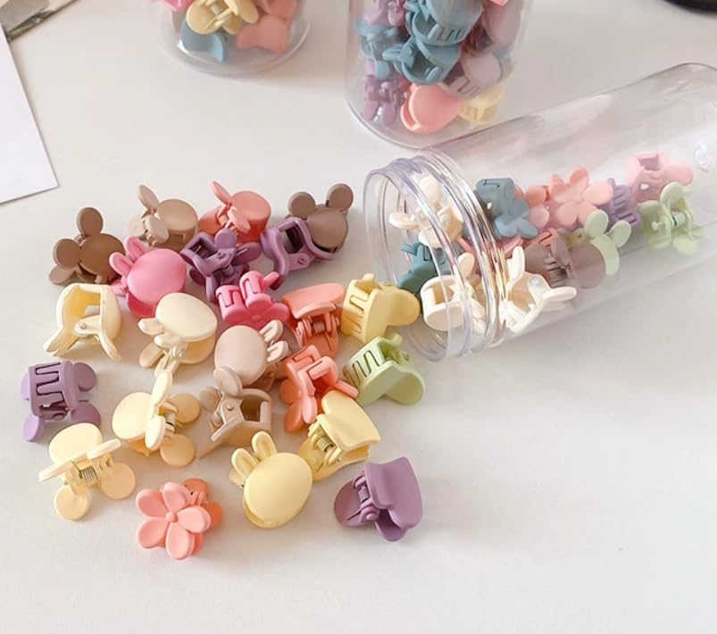 Feilguee clips de pelo mini Mickey diseño para recogidos rápidos