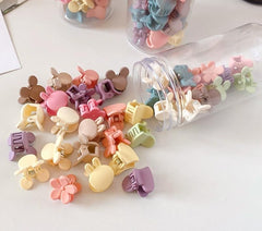 Feilguee clips de pelo mini Mickey diseño para recogidos rápidos
