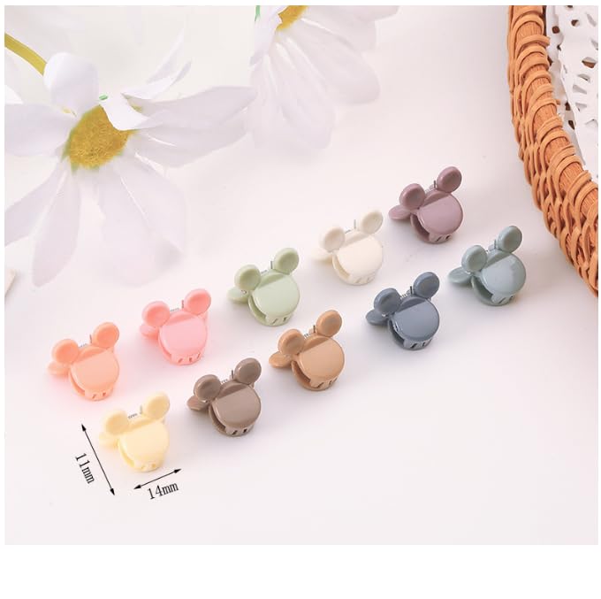 Feilguee clips de pelo en colores mixtos para combinar con tu estilo
