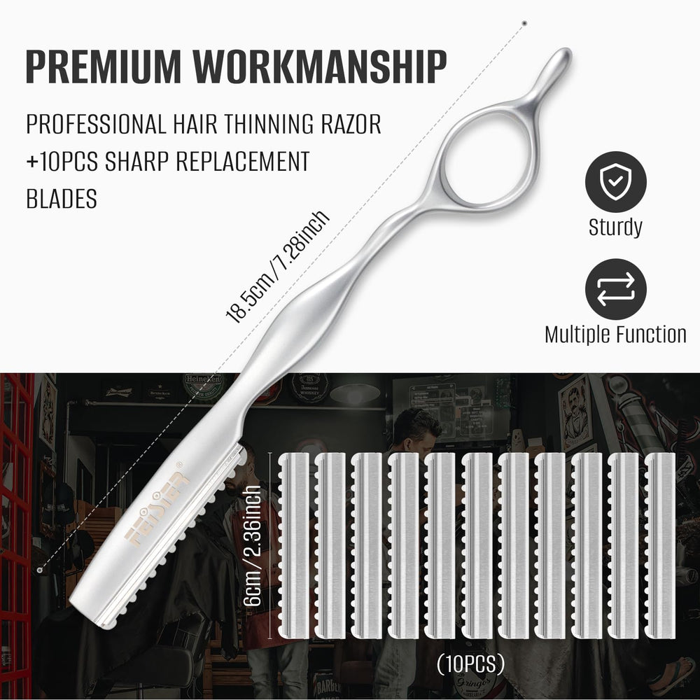 FEISIER razor with matte finish for premium look and grip