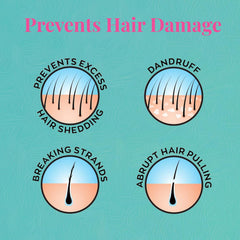 Felicia Leatherwood detangler brush for curly hair smooths coils with less shedding.