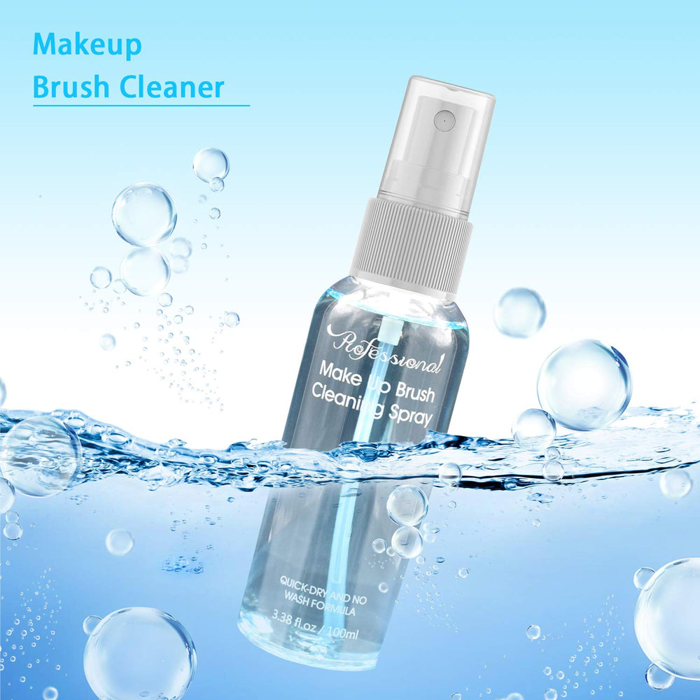 Felico deep-clean for brush bristles preserves brush integrity and vibrant makeup results.