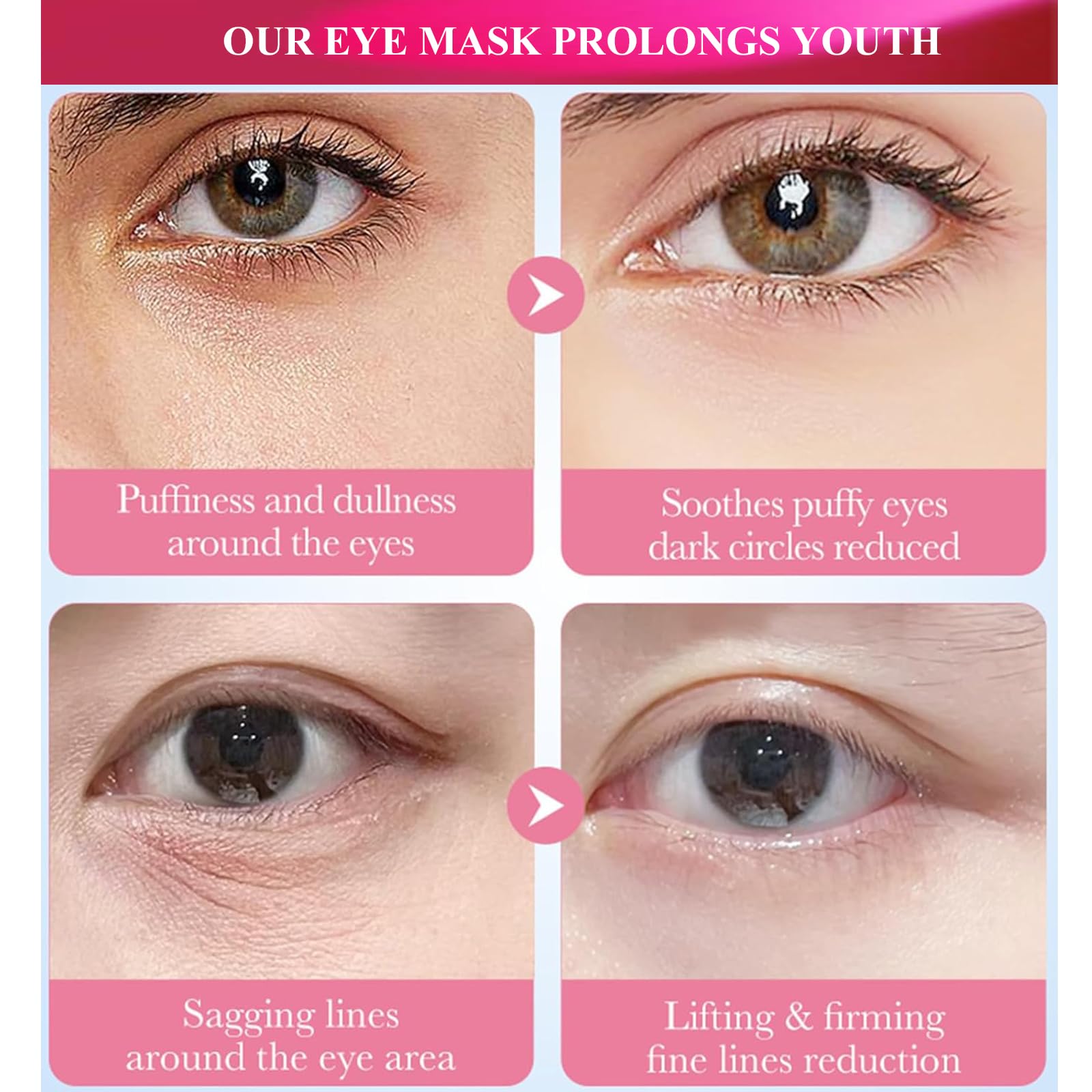 Parche de ojos Felico de aguacate para una mirada más fresca.