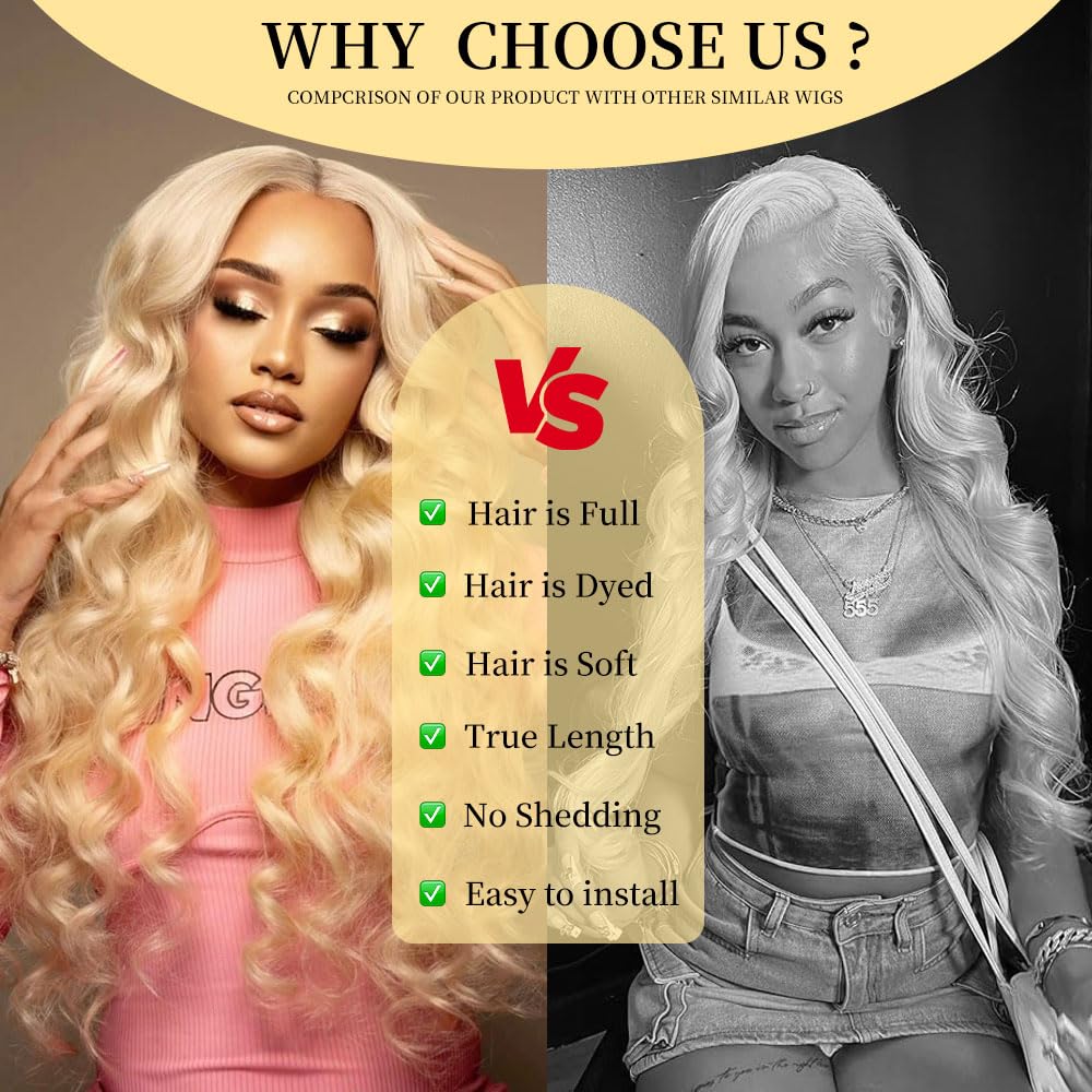 Femca 613 lace front wig designed for daily wear and special occasions