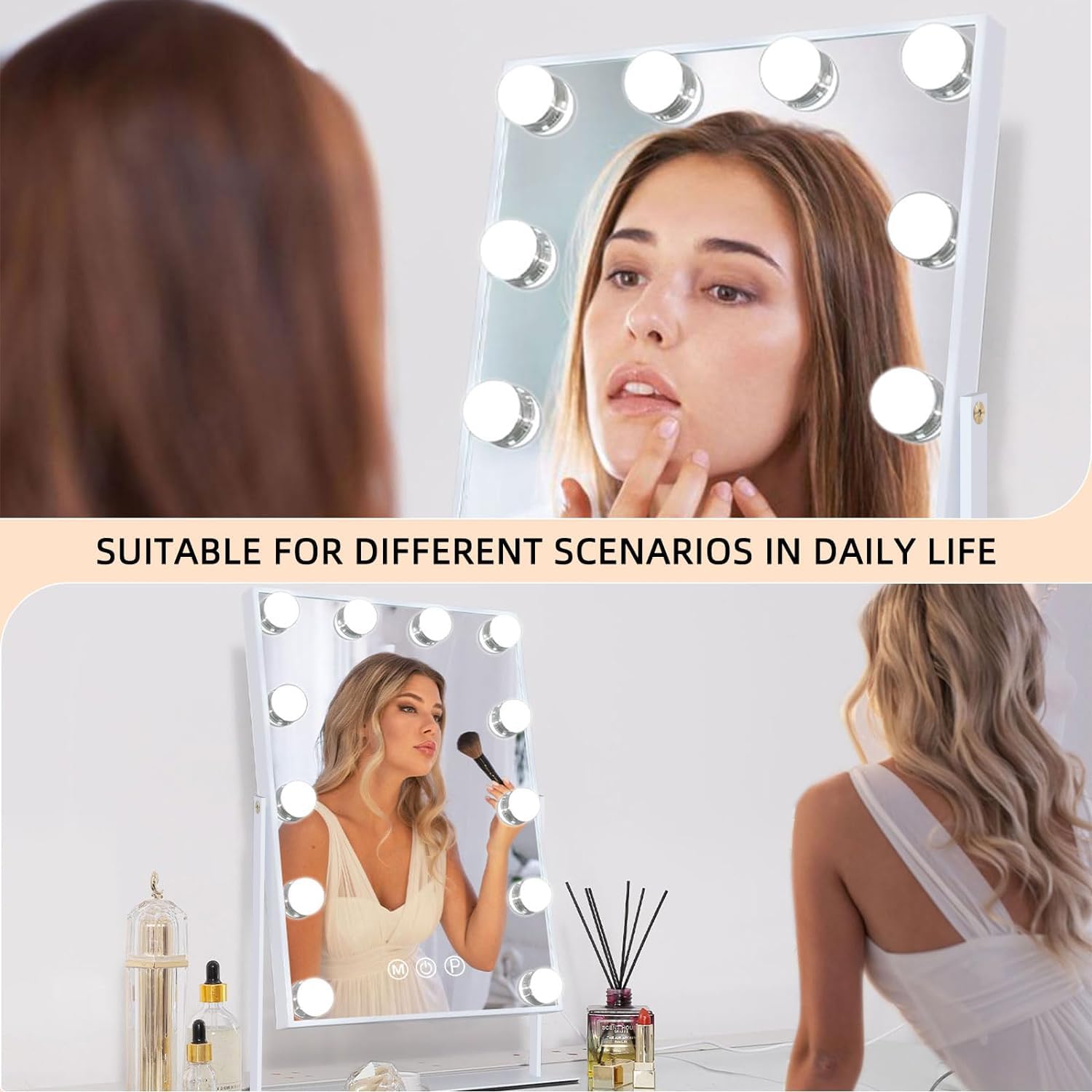 Fenchilin drop-proof packaging ensures safe arrival and intact mirror.