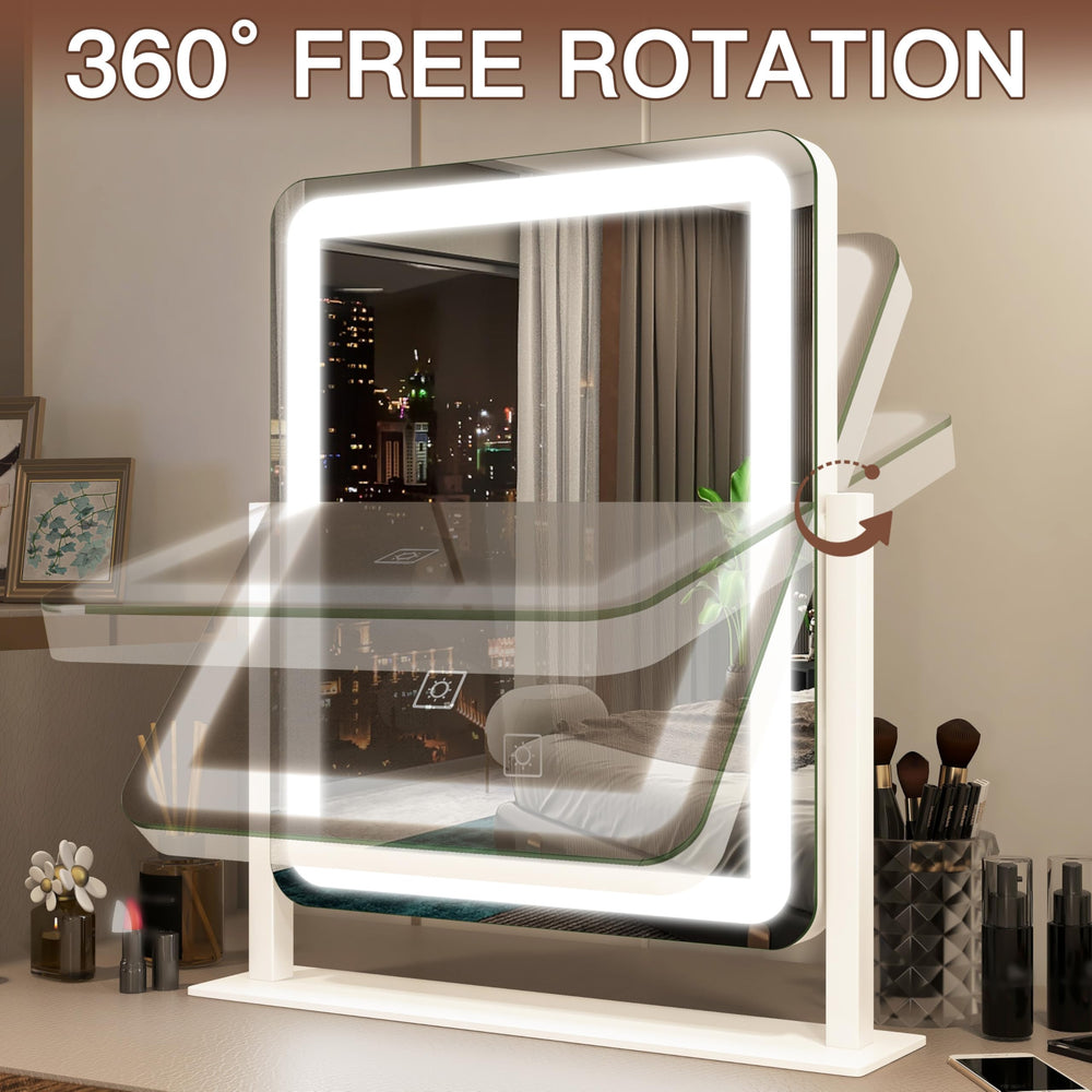 FENNIO vanity mirror 15x12-6 size fits most desks