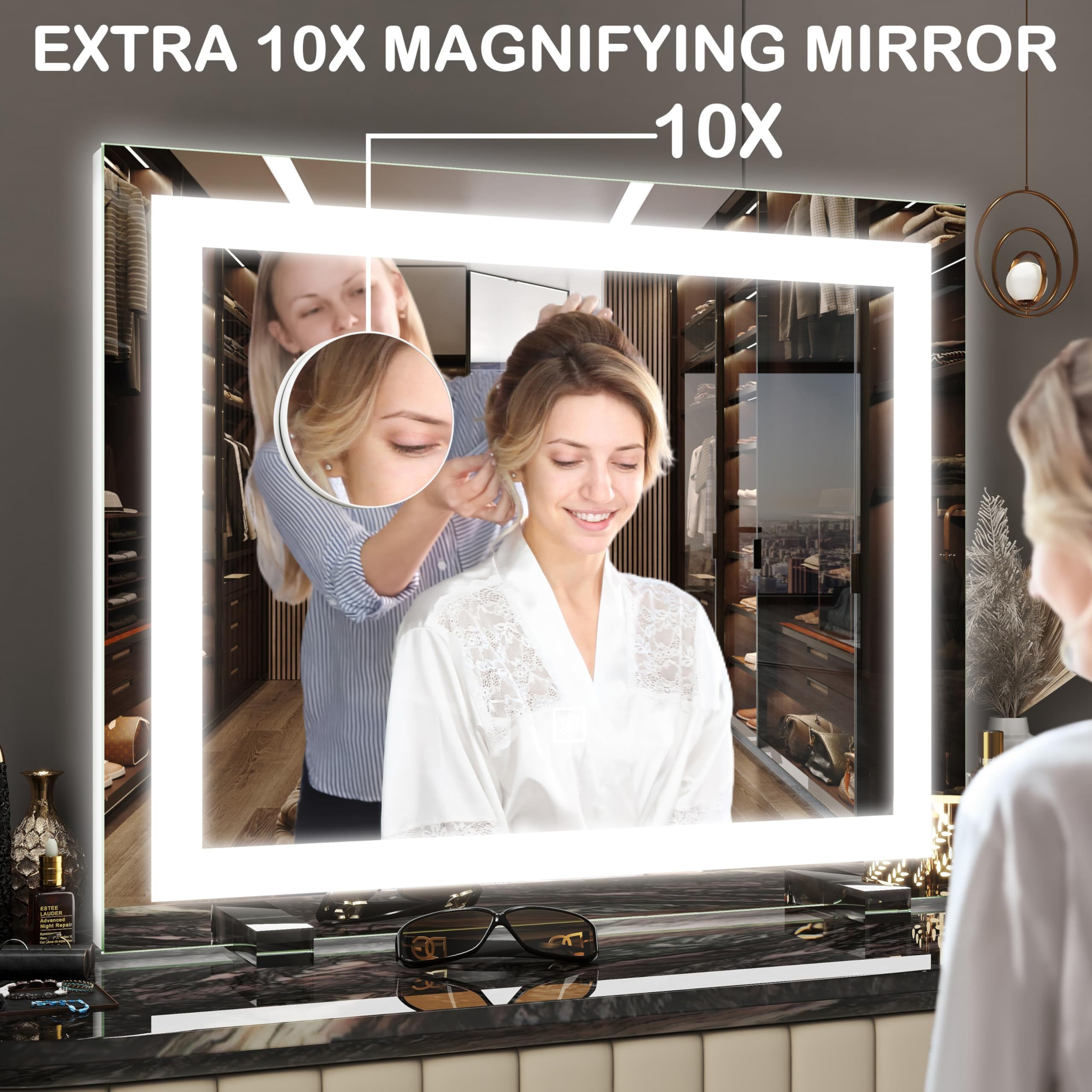 FENNIO gift-ready vanity mirror ideal for anniversaries or Mother's Day