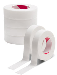 Fenshine eyelash extension tape close-up showing gentle, skin-friendly contact.
