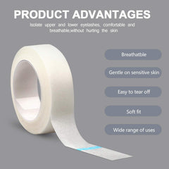 Fenshine tape offers moderate stickiness for gentle lash placement.