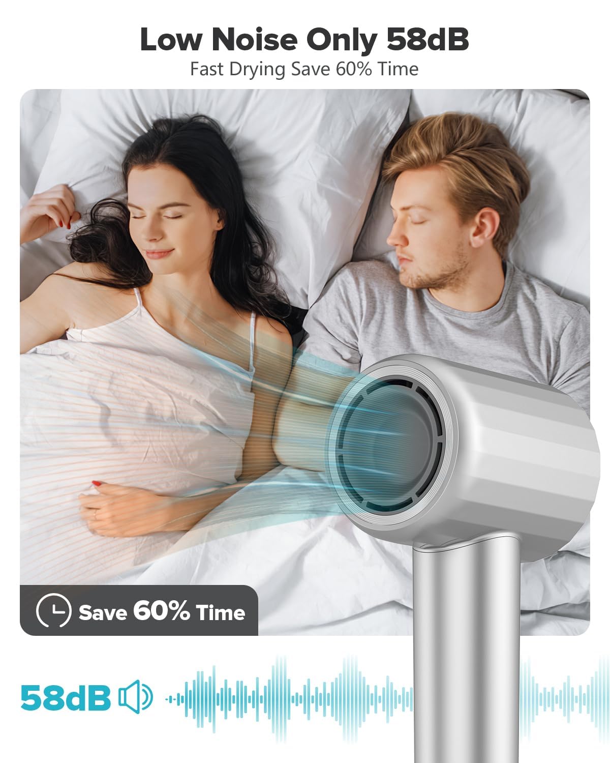 Fentgo LED ring indicating temperature for precise heat control.