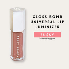 Fenty Beauty Gloss Bomb 02 Fussy, detalle del aplicador para una aplicación suave.