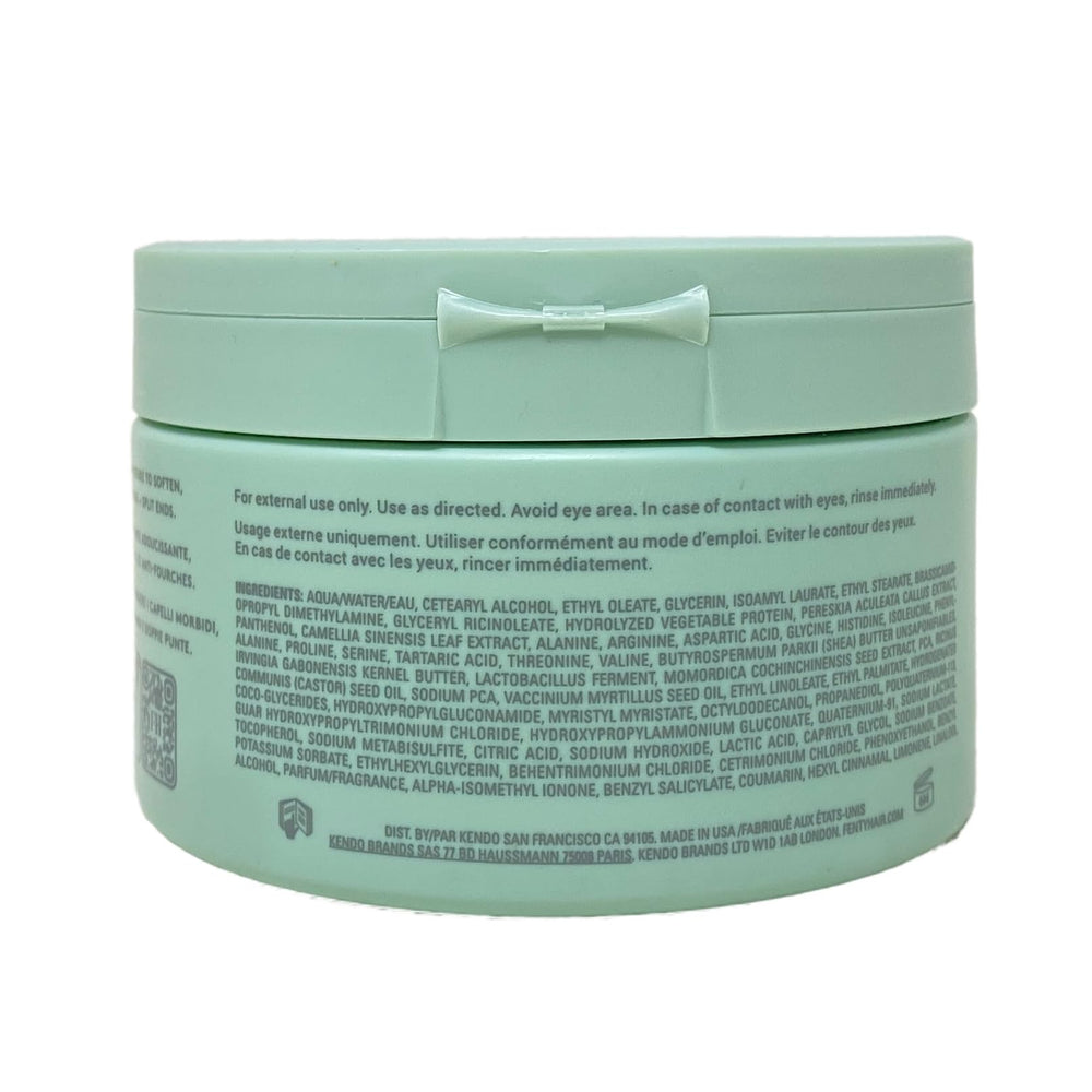 Fenty Hair The Richer One texture swirl demonstrates rich conditioning for dry hair.