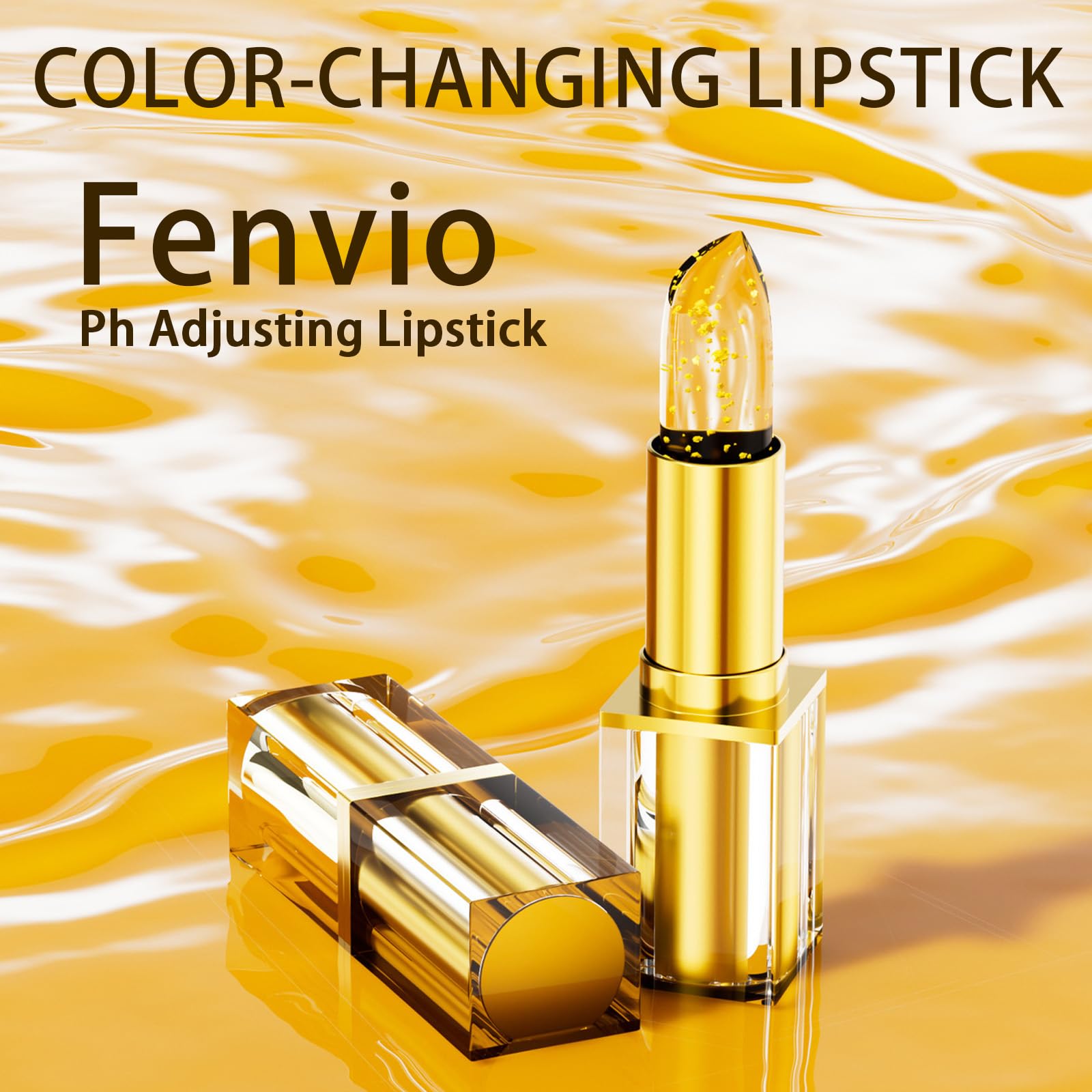 Fenvio Lipstick, aplicación suave y cómoda para labios sensibles.