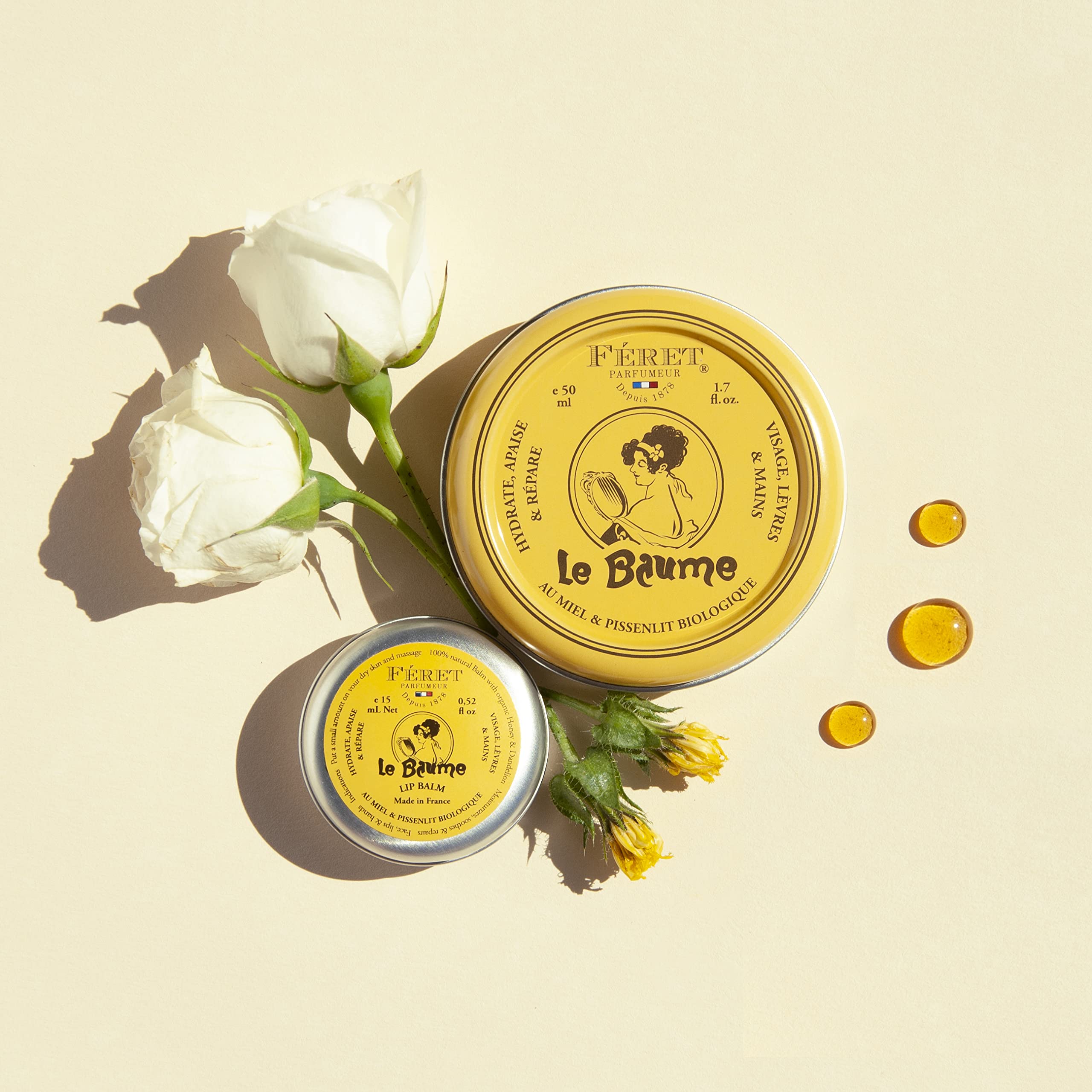 Ingredientes naturales manteca de karité miel en Feret Parfumeur