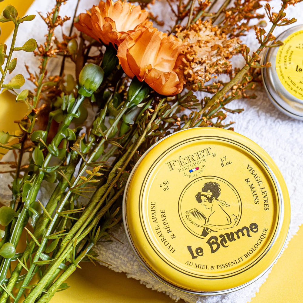 Powdery rose scent note from Feret Parfumeur Balm