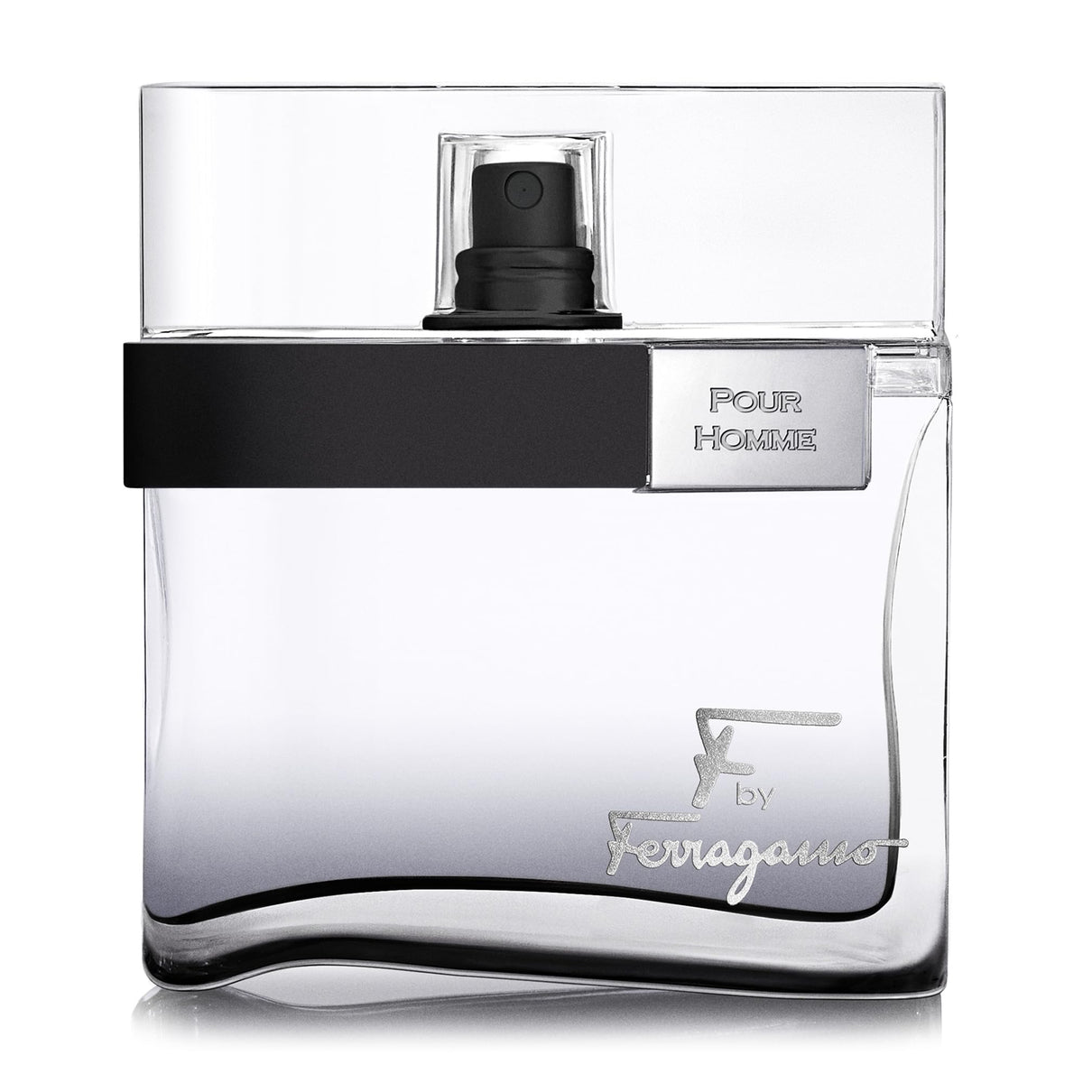 Ferragamo Black for Men bottle shot—bold, magnetic fragrance for evening elegance