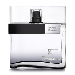 Ferragamo Black for Men bottle shot—bold, magnetic fragrance for evening elegance