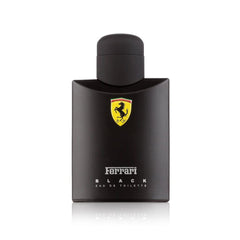 Ferrari Scuderia Black bottle front, signature fragrance for day or evening.