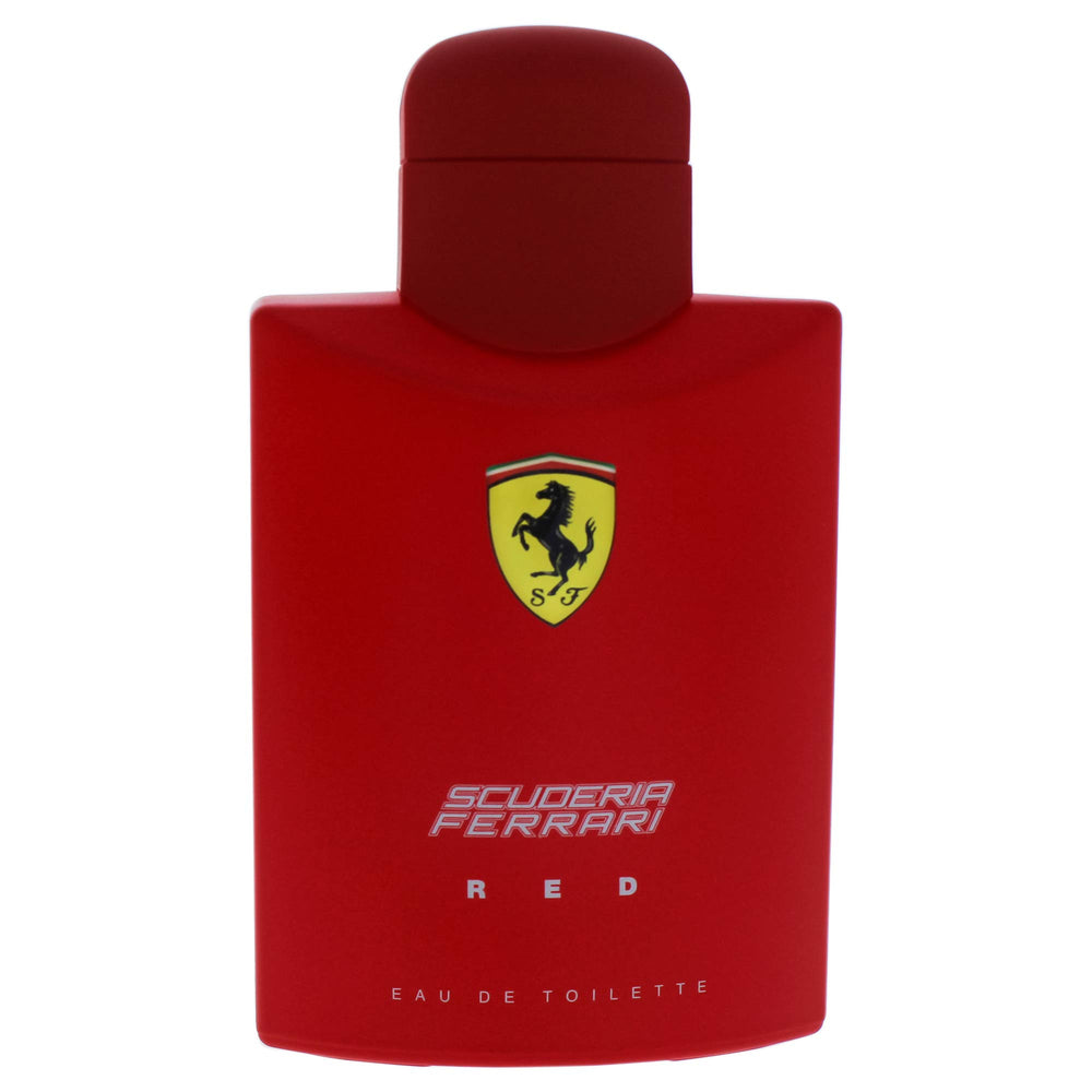 Ferrari Scuderia Red EDT on display, elevating a masculine fragrance collection.