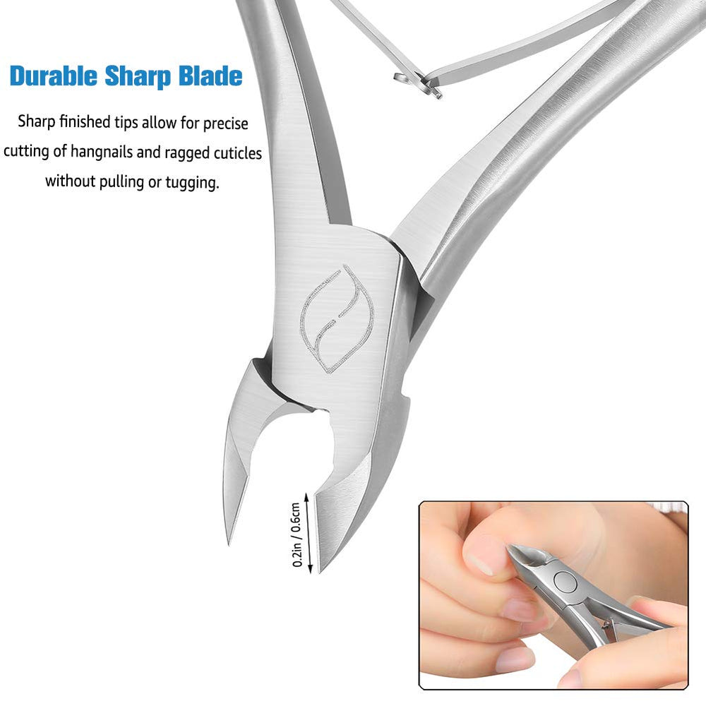 FERYES cuticle clippers packaged in a tin gift box