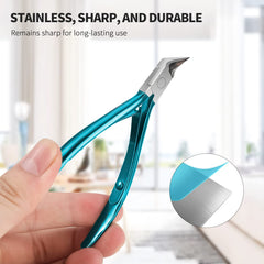 FERYES ingrown nail clipper with pointed tip targets deep edges safely.