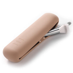 FERYES large travel brush holder with magnetic closure keeps brushes secure on the go