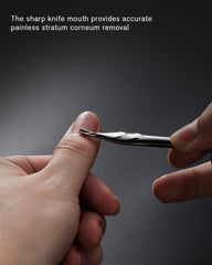 FERYES nail care tool for on-the-go grooming in purse or bag.
