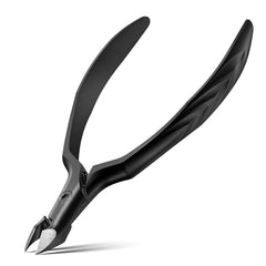 FERYES professional 1/2 jaw cuticle nippers front view for precise trimming