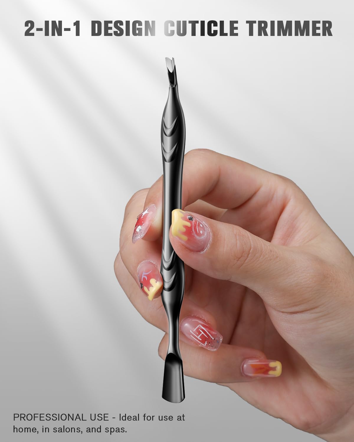 FERYES stainless steel nail care tool resists rust for long-lasting use