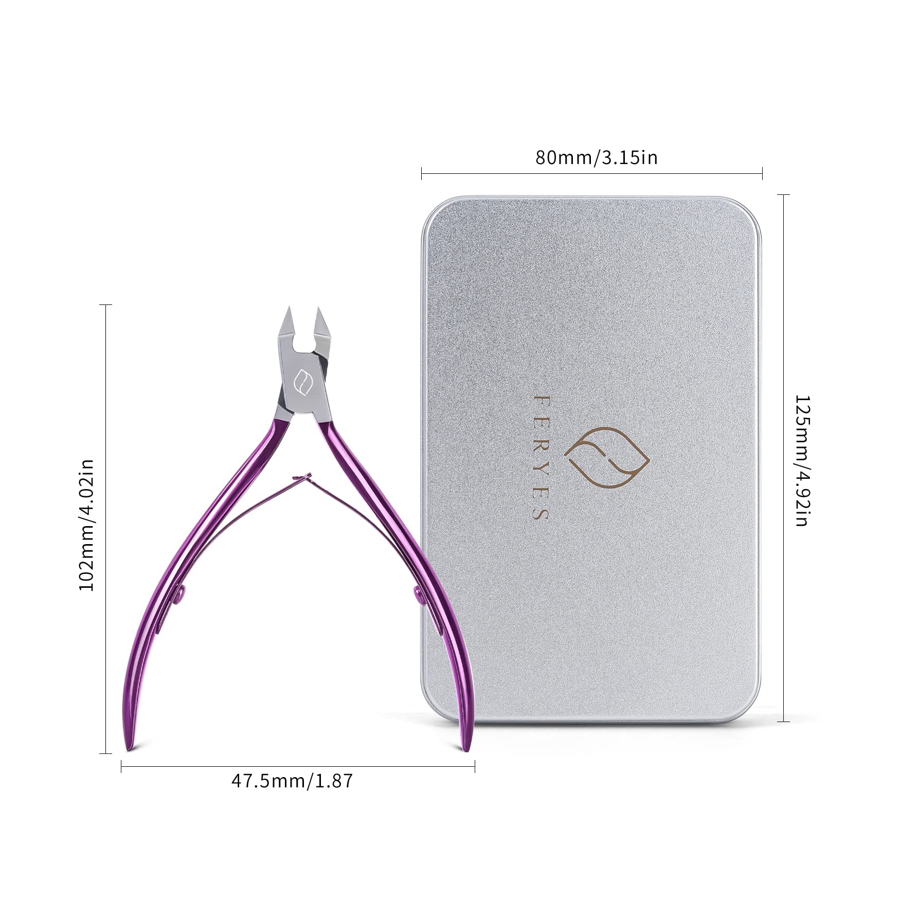 FERYES clipper with comfortable handle for controlled use