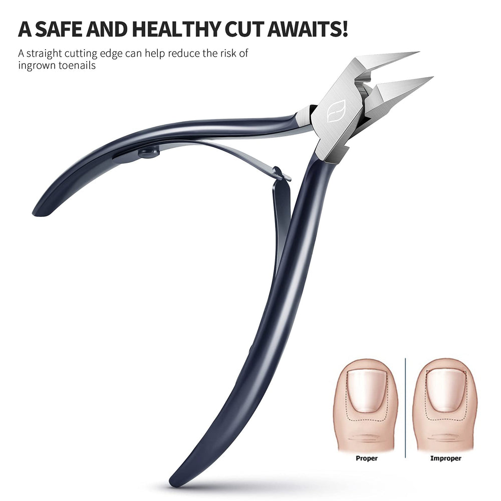 FERYES ingrown-nail-tip tool enables careful corner trimming.