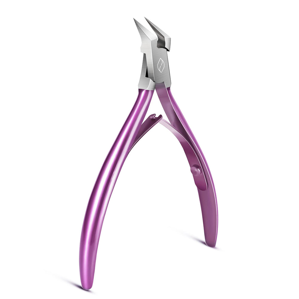 FERYES toenail clipper with straight edge for precise, straight cuts