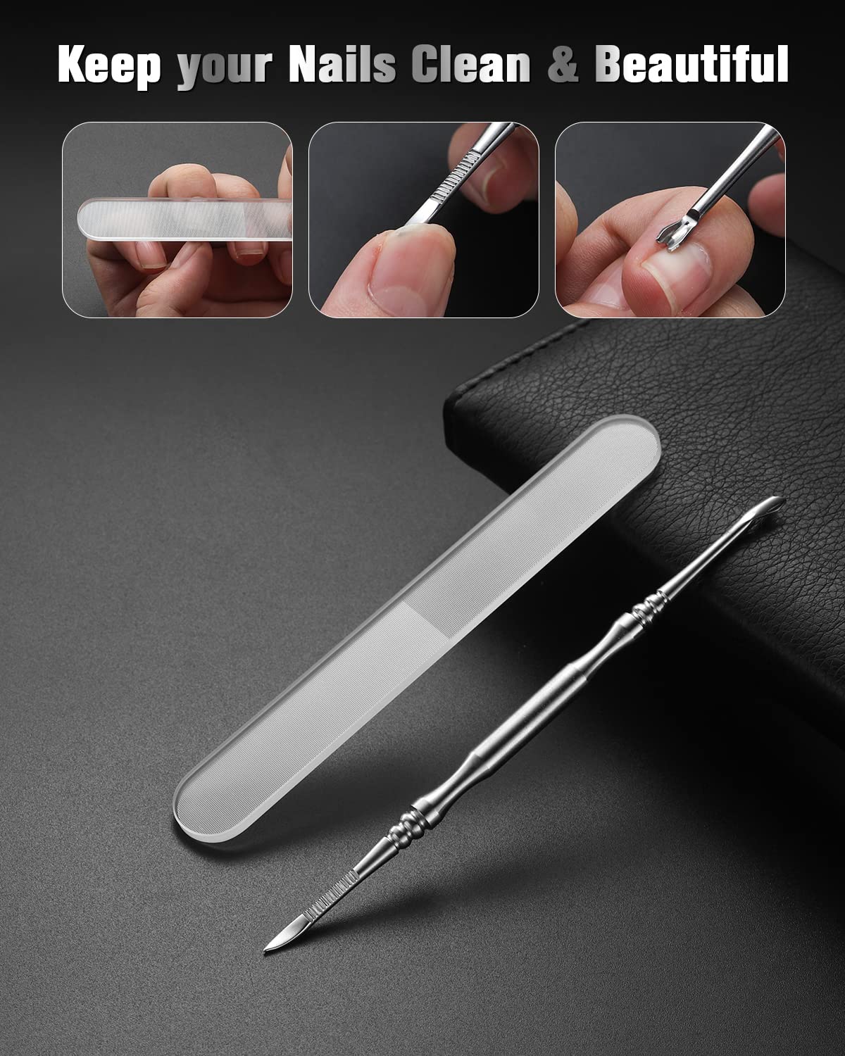 FERYES toenail lifter helps lift and loosen nails safely.