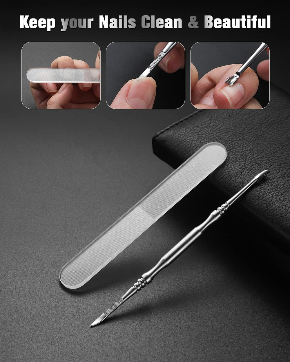 FERYES toenail lifter helps lift and loosen nails safely.