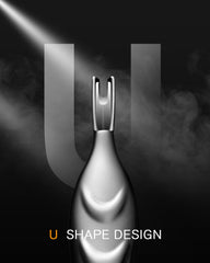 FERYES U-shaped cuticle tool design eases shaping for home and salon use.