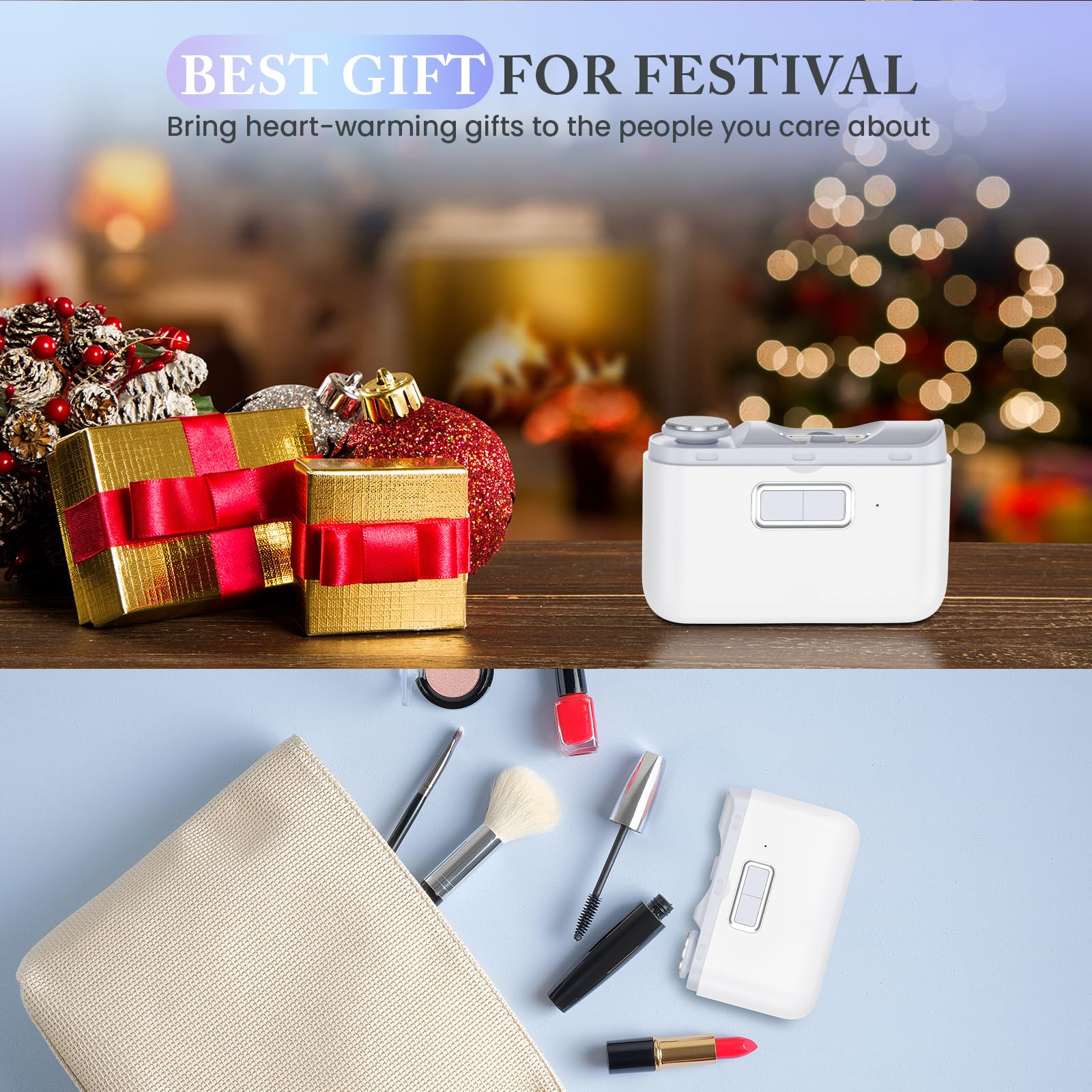Feteieau LED-lit clipper supports nighttime nails for kids