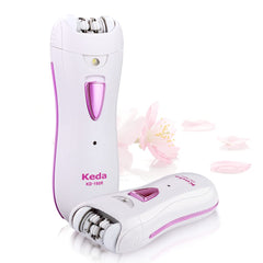Feteieau Smooth Glide Face epilator with LED light for precise facial hair removal