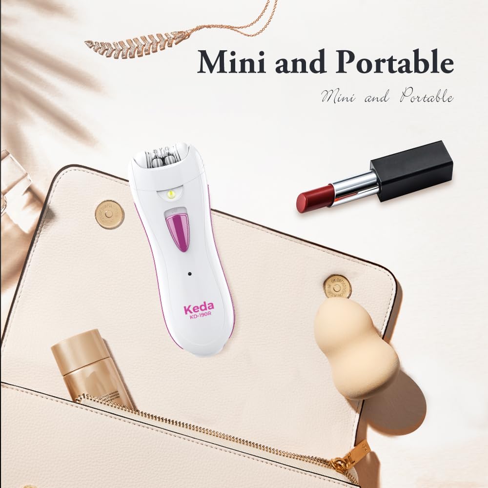 Feteieau Smooth Glide mini portable epilator for travel