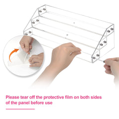 FFowcye multi-function cosmetics storage display neatly organizes sunglasses and more.