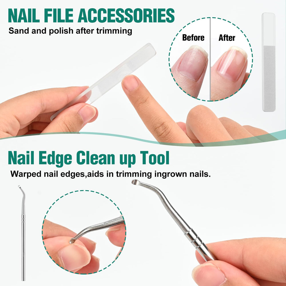 FFyeiiy long-handle grip reduces strain while cutting.
