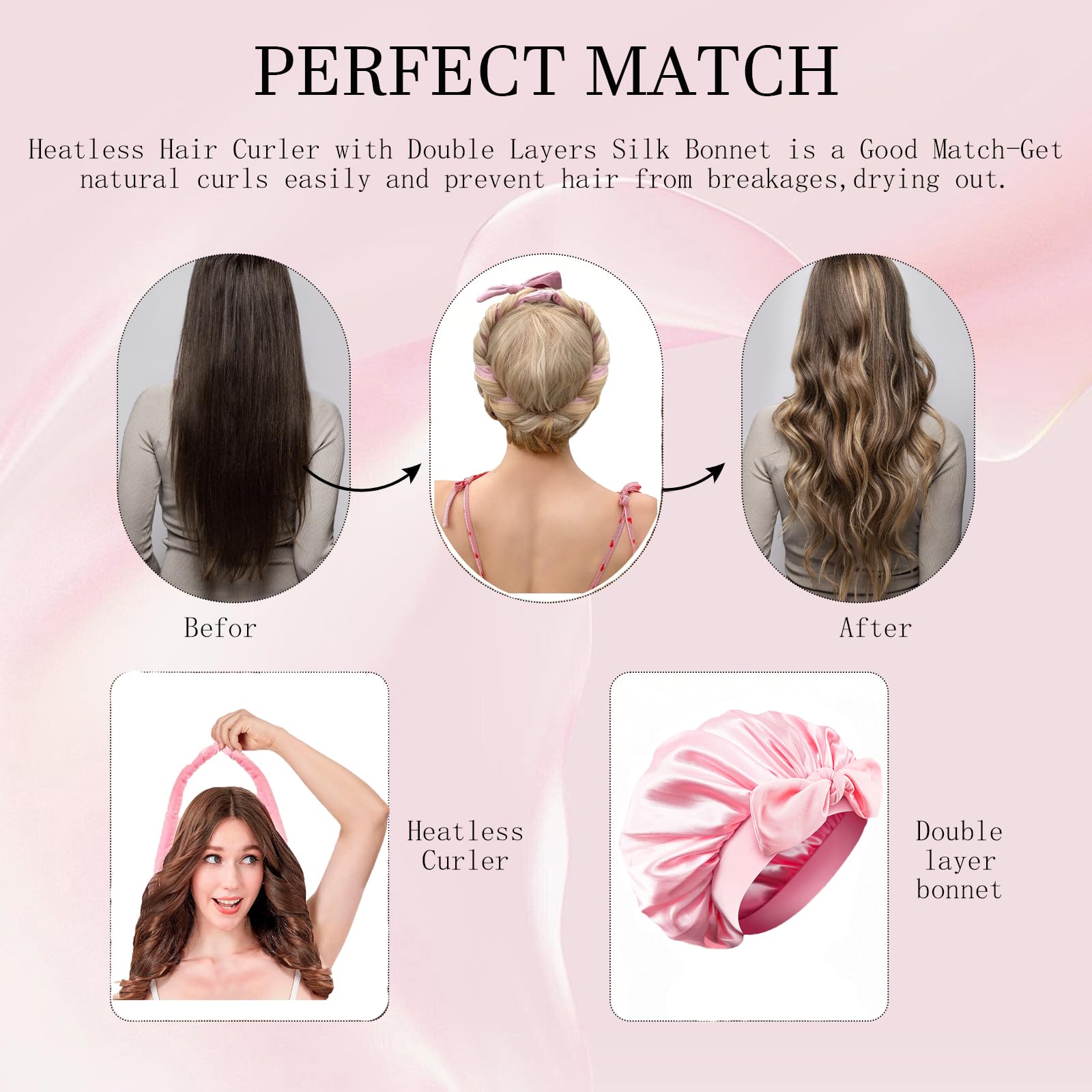 Fgail claw clip secures curls for stable overnight styling.