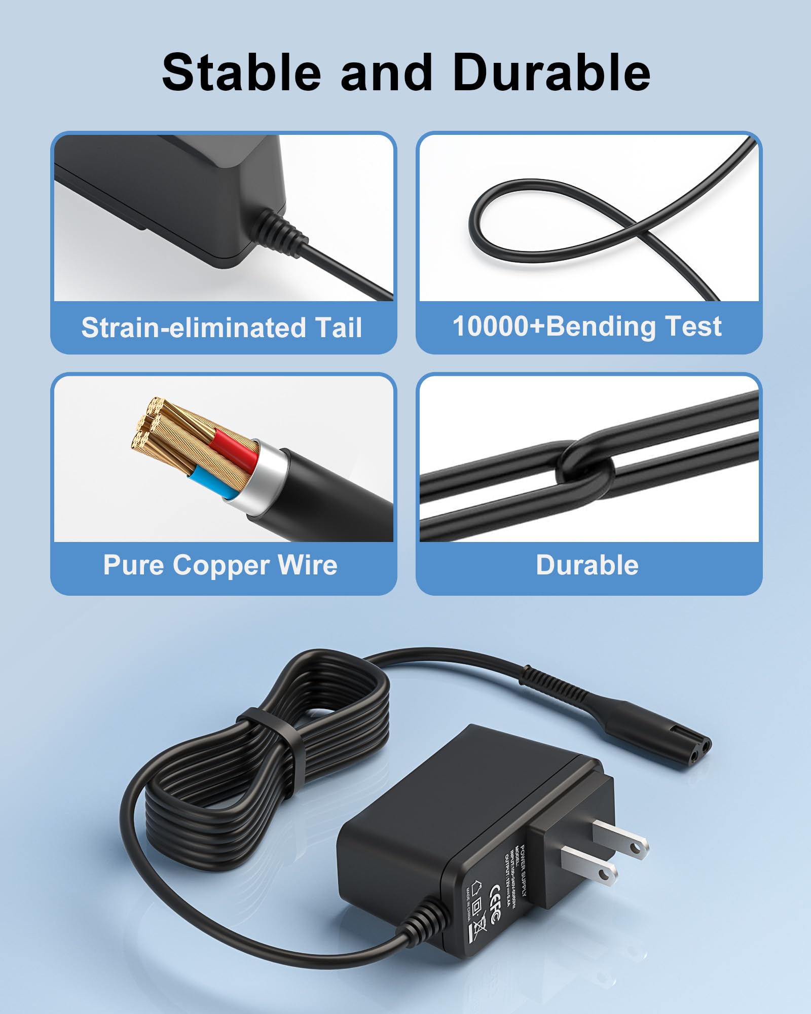 FGIEU packaging includes charger for immediate setup and simple use