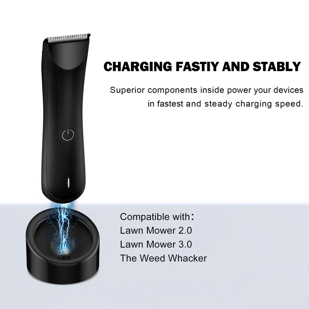 FGIEU weed wacker nose ear trimmer charger dock keeps devices ready